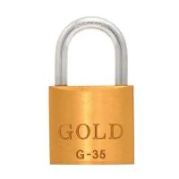 Cadeado de Latao 35MM Gold