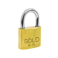Cadeado de Latao 35MM Gold