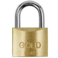 Cadeado de Latao 40MM Gold