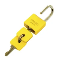 Cadeado de Latao Amarelo 25MM Pado SME25
