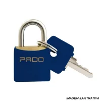 Cadeado de Latao Azul 20MM Pado SME20