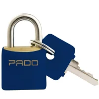 Cadeado de Latao Azul 30MM Pado SM30