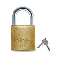 Cadeado de Latao Mesmo Segredo 30MM Papaiz CR30KA1