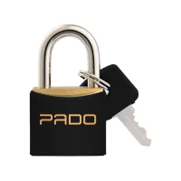Cadeado de Latao Preto 20MM Pado SME20