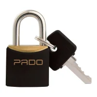 Cadeado de Latao Preto 30MM Pado SME30