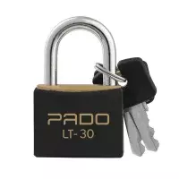 Cadeado de Latao Preto 30MM Pado SME30
