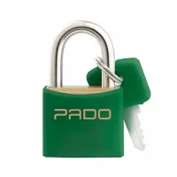 Cadeado de Latao Verde 40MM Pado SM LT40