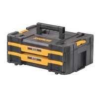 Caixa Plastica Organizadora Tstak N4 Com 2 Gavetas para Ferramentas 43X32X16CM Dewalt DWST17804