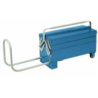 Caixa Sanfonada 5 Gavetas para Ferramentas Puxador Retratil e Rodas 50CM Gedore 1335 CR