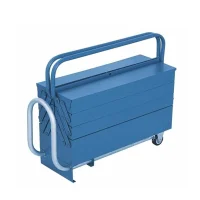 Caixa Sanfonada 7 Gavetas para Ferramentas Puxador Retratil e Rodas 60CM Marcon 507M