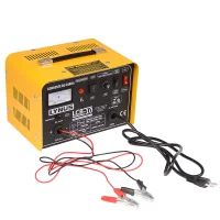 Carregador de Bateria Rapido e Lento 12A 2-12V 110V Lynus LCB-10