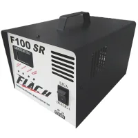 Carregador Inteligente de Bateria Automatico Flutuante com Auxiliar de Partida 40A 1-12/24V Bivolt Flach F100 SR
