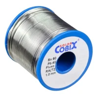 Carretel de Solda 60x40 Azul FIO com Fluxo 1MM X 500G Cobix 116
