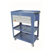 Carrinho de Ferramentas Aberto Com 2 Gavetas e 3 Prateleiras 65X41X85CM Fercar C03