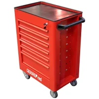 Carrinho de Ferramentas Fechado Essencial com 6 Gavetas 74X41X92CM Gedore Red R20150106