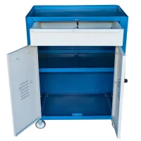 Carrinho de Ferramentas Fechado Com 1 Gaveta 2 Portas e 1 Prateleira 65X41X85CM Fercar C07