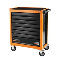 Carrinho de Ferramentas Fechado Com 115 Pecas e 8 Gavetas 46X84X100CM Tramontina Pro 44950/717