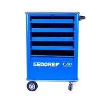 Carrinho de Ferramentas Fechado Com 4 Gavetas 63X40X90CM Gedore 1580