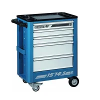 Carrinho de Ferramentas Fechado Com 5 Gavetas 63X39X84CM Gedore 1574-5