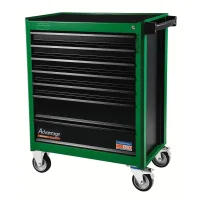 Carrinho de Ferramentas Fechado Verde com 7 Gavetas 100X46X85CM Tramontina Pro 44950/511