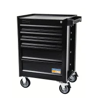 Carrinho de Ferramentas Fechado Preto com 5 Gavetas 570X46X84CM Tramontina Pro 44950/946