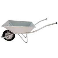 Carrinho de Mao Chapa 18 Reforcado Pneu com Camara Roda 3,25X8 60L Esfera G18