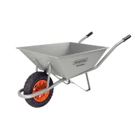 Carrinho de Mao Chapa 20 Extraforte Pneu Macico 65L Tramontina 77714/235