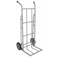 Carro Armazem Reforcado Capacidade 300KG Roda Macica 143X61X64CM Marcon TM-2