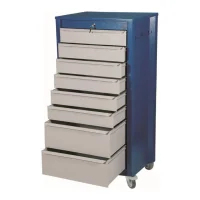 Carro Gaveteiro 8 Gavetas 52X61X122CM Fercar G8