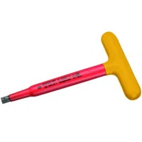 Chave Allen com Cabo T Isolada 1000V EN60900 NR10 CRV 6MM Gedore V42T