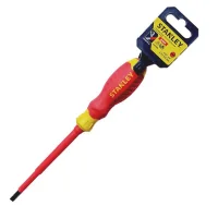 Chave de Fenda Haste Isolada 1000V VDE EN60900 CRV 5,5X125MM Stanley STMT60165-LA