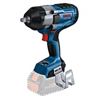 Chave de Impacto a Bateria 18V 1000NM Brushless Biturbo Sem Carregador e Bateria 1/2" Bosch GDS 18V-1000