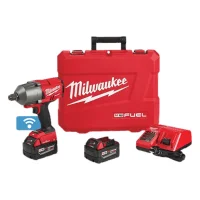 Chave de Impacto a Bateria 18V 1626NM Brushless Maleta Carregador 2 Baterias 5AH 3/4" Bivolt Milwaukee 2864-259