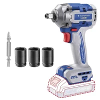 Chave de Impacto a Bateria 20V 230NM Brushless Sem Carregador e Bateria 1/4"-1/2" Tramontina by Total 42303/002