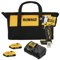 Chave de Impacto a Bateria 20V Max 406NM Brushless Bolsa Carregador e 2 Baterias 2AH 1/2" Bivolt Dewalt DCF922D2-BR