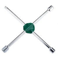 Chave de Roda 3 Bocas Com Encaixe Quadrado 1/2" CRV 17X19X21MM Sata ST48101ST