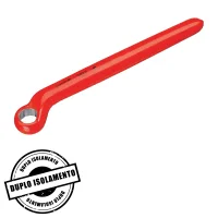 Chave Estria Isolada 1000V EN60900 NR10 Duplo Isolamento CRV 24MM Gedore VDE2E