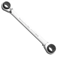 Chave Estria Plana Catraca 4 Bocas CRV 8X9X10X11MM Tramontina Pro 44637/101