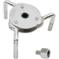 Chave para Filtro de Oleo 3 Garras Encaixe 3/8" e 1/2" 64-120MM Stanley 79-043