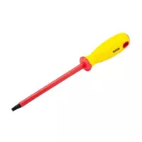 Chave Torx com Cabo Haste Isolada 1000V VDE IEC60900 CRV T45 Sata ST61809