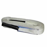 Cinta de Poliester Sling Branca Fator Seguranca 5:1 1TX1M Fita Cabo 50SB