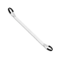 Cinta de Poliester Sling Branca Fator Seguranca 5:1 5TX3M Fita Cabo 60Q