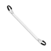 Cinta de Poliester Sling Branca Fator Seguranca 5:1 2,5TX5M Fita Cabo 60DB