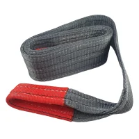 Cinta de Poliester Sling Cinza Fator Seguranca 7:1 4TX3M Fita Cabo 120DB