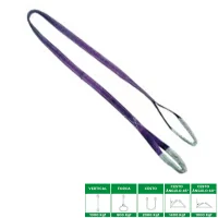 Cinta de Poliester Sling Violeta Fator Seguranca 7:1 1TX1M Carbografite 012462412