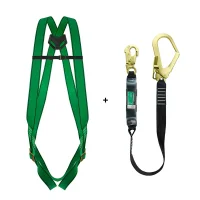 Conjunto Cinto de Seguranca Paraquedista E Talabarte Em I Carbografite CG750N