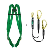 Conjunto Cinto de Seguranca Paraquedista E Talabarte Em Y Carbografite CG750Y