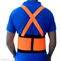 Protetor Lombar Refletivo G Carbografite CG-R