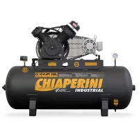 Compressor de Ar Alta Pressao 10HP 360 Litros 175 Libras 40PCM 220/380V TRIF Chiaperini CJ40+APV 360L
