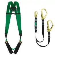 Conjunto Cinto de Seguranca Paraquedista Blue Line e Talabarte Em Y Carbografite CG 1A/CG 391